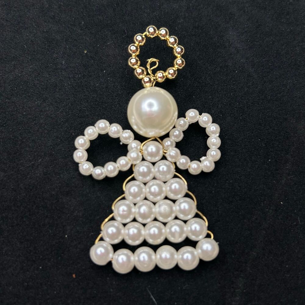Handmade Beaded Angel Christmas Holiday